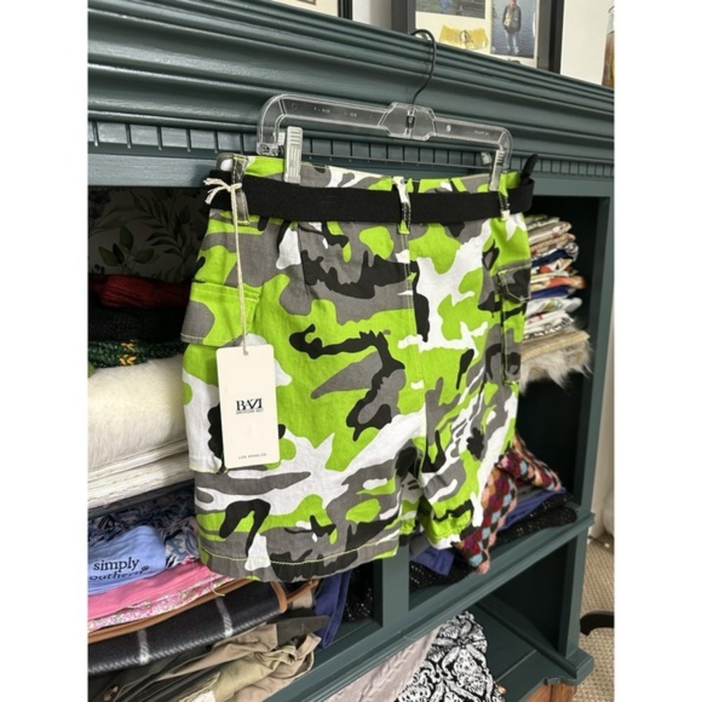 American Bazi - Cargo Shorts - Women's - Camouflage - RSS-20013 - Size: Size 1X - Picture 7 of 9